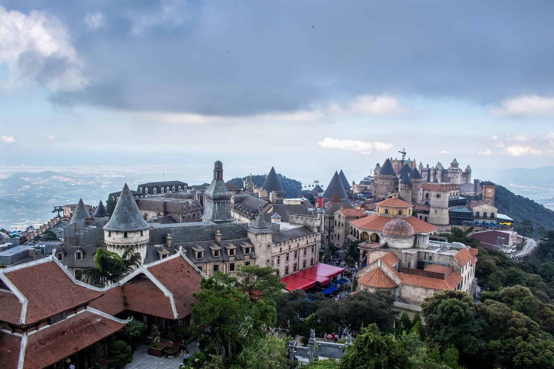 Da Nang attractions - Da Nang Attractions, Central Vietnam Bana Hill close to Da Nang in Vietnam.