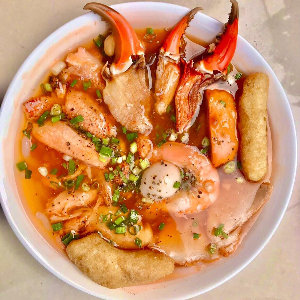 Traditional Food in Ho Chi Minh City - Not to Miss Traditional Food in Ho Chi Minh City Banh Canh Cua in Ho Chi Minh City, Vietnam.