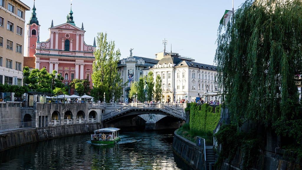 visit ljubljana - Visit Ljubljana – A Look at the City, Food and Region The City Center of Ljubljana, Slovenia.