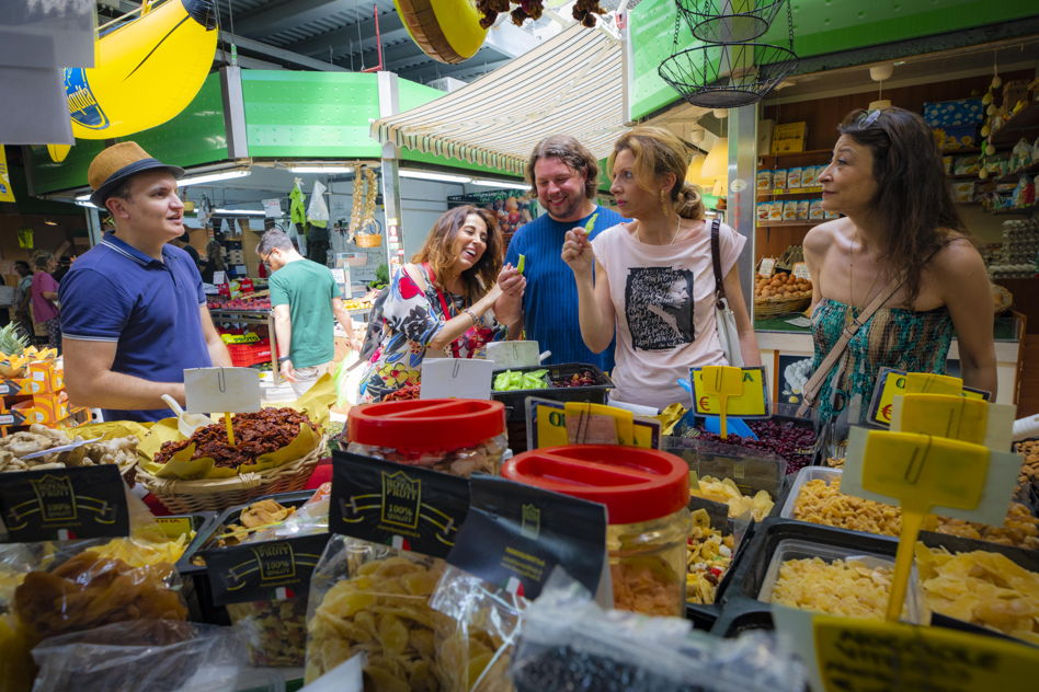 Eat Like a Local in Rome - Where to Eat Like a Local in Rome: A Foodie’s Journey Food tasting during the Vatican market food tour.