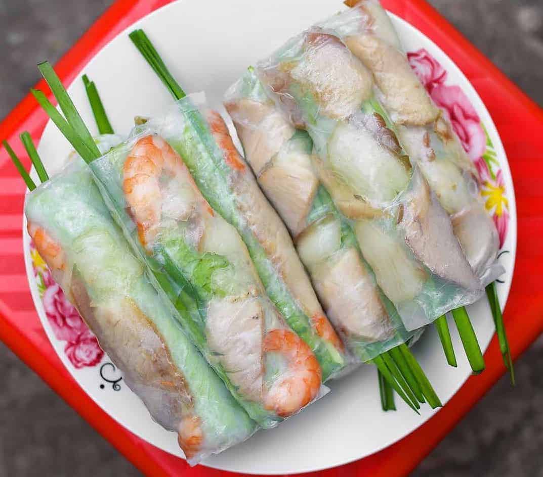 Traditional Food in Ho Chi Minh City - Not to Miss Traditional Food in Ho Chi Minh City Goi Cuon in Ho Chi Minh City, Vietnam.