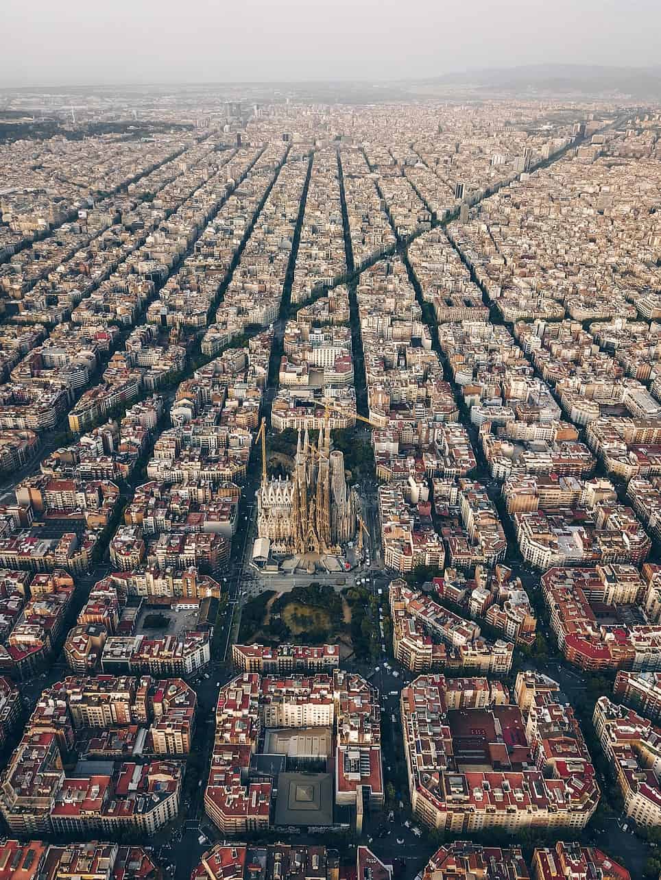 Barcelona in May - Barcelona in May: A Guide to Events and Activities A view from Barcelona from above