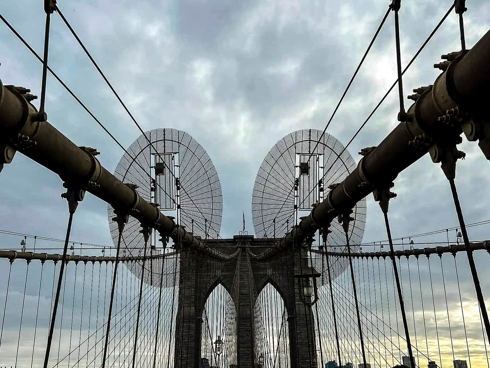 New York City in Winter - A Guide to Visiting New York City in Winter The many faces of the Brooklyn Bridge in New York City, USA.