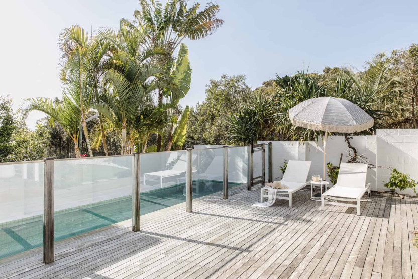 Pool at the Cape Beach House in Byron Bay, Australia