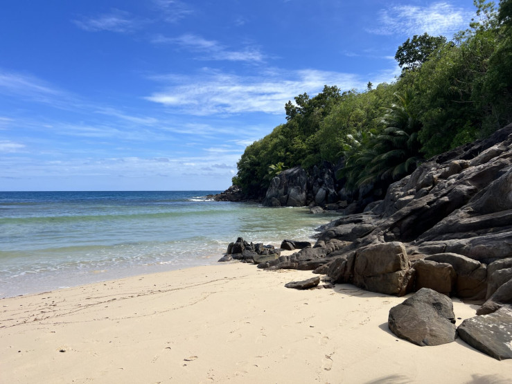 Dream beach Anse Cabot, Seychelles.
