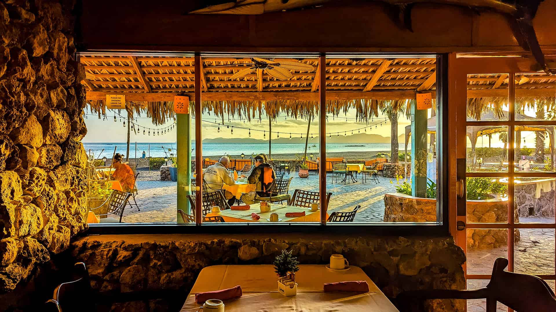 Baja California Sur - Explore the Region of Loreto and Baja California Sur, Mexico Restaurant del Carmen at Hotel Oasis in Loreto, Baja California Sur, Mexico.