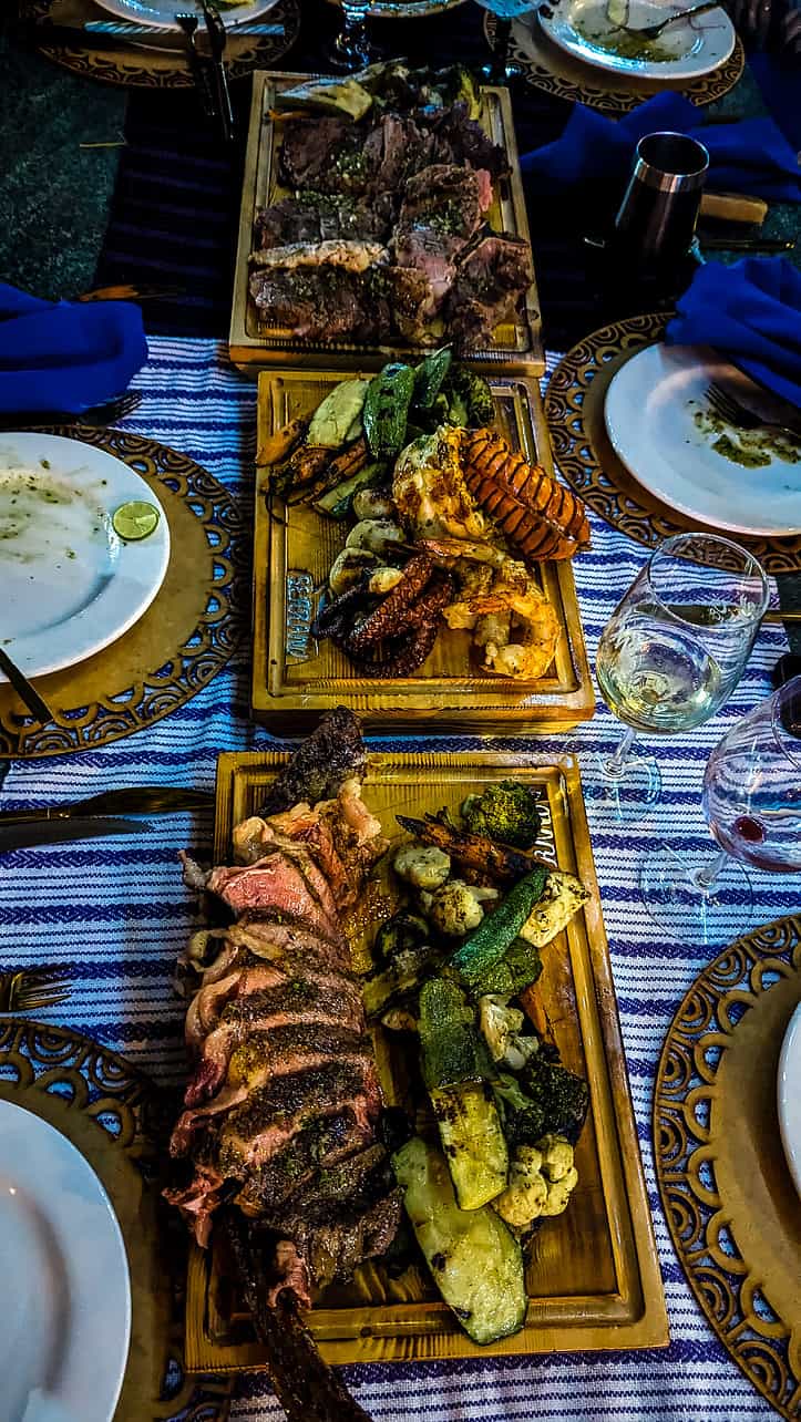 Baja California Sur - Explore the Region of Loreto and Baja California Sur, Mexico Serrano Wine, Seafood & Grill Steakhouse in Loreto, Baja California Sur, Mexico.