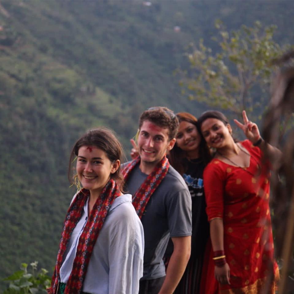 homestay in Nepal - Reasons to Book a Homestay in Nepal Travelers on a Baseri Farm Stay in Nepal